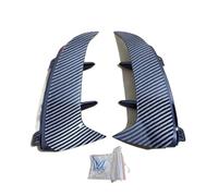Rear Valance Diffuser Spoiler Splitter For Benz W177 For AMG For Line Hatchback A180 A200 A220 A250 A35 2018-2023 Pair Rear Flicks Bumper Spoilder Canards Splitters(Carbon Look)