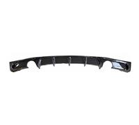 Rear Valance Diffuser Spoiler Splitter For BMW 3 Series F30 F31 F35 For Sport 2012-2019 Glossy Black Diffusor Carbon Fiber Look Rear Bumper Lip Diffuser(Carbon Single 2 out)