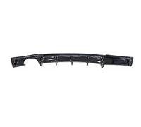 Rear Valance Diffuser Spoiler Splitter For BMW 3 Series F30 F31 F35 For Sport 2012-2019 Rear Bumper Lip Diffuser Glossy Black Diffusor Carbon Fiber Look(Single Dual Out)