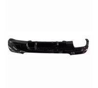 Rear Valance Diffuser Spoiler Splitter For BMW E92 E93 2007-2013 For TECH Rear Bumper Diffuser ABS Black(A)
