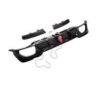 Rear Valance Diffuser Spoiler Splitter For BMW G20 G21 320i 325i 330i For M340i Sport 2019-2023 With Light Rear Bumper Lip Splitters Car Diffuser Lip(With Light)