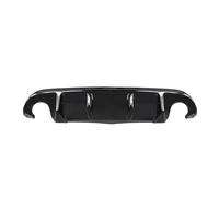 Rear Valance Diffuser Spoiler Splitter For Infiniti Q50 For Standard 2014 2015 2016 2017(Not Fit Sport) Rear Bumper Diffuser Lip Spoiler Modification(Black-no light)