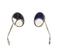 Rear View 1 Pair Chrome Vintage Style Rear View Mirror Set 88120-028-600 Fit For Z50 ST50 ST70 CH50 CH70 CL70 CT90 CL90 CB100 CB125 Bar Mirrors