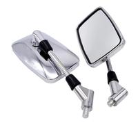 Rear View 1 Pair Universal 10mm Handle Bar Motorcycle Rearview Motorbike Mirror Side Mirrors Accessories For Mirrors