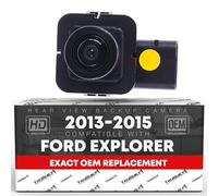 Rear View Backup Camera - Compatible with Ford Explorer 2013-2015 - Reverse Park Assist Camera Replacement - OEM EB5Z-19G490-A, 590-420