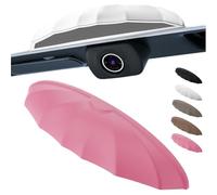 Rear View Backup Camera Cover, Rearview Back up Cameras Covers for Rain Car, Silicone Anti-Rain Reversing Camera Protection Shield, Vehicle Reverse Monitoring Protective Accessories(1*Pink)