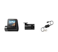 Rear View Backup Camera Global For 70mai Dash Cam A200 Dual-channel Record 1080P HDR 2'' IPS Screen Car DVR WIFI APP 130° FOV(A200-1 Set n UP03,32GB TF Card)