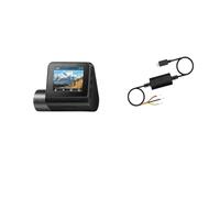 Rear View Backup Camera Global For 70mai Dash Cam A200 Dual-channel Record 1080P HDR 2'' IPS Screen Car DVR WIFI APP 130° FOV(A200 Front n UP03,No TF Card)