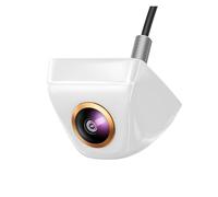 Rear View Backup Camera Golden Lens 1920x1080P Car Rear View Camera 170° Full HD Night Vision Reverse AHD Fisheye(White-AHD1080P)