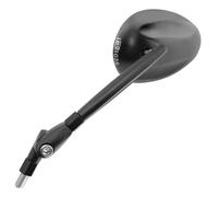 Rear-View both Sides Universal V Parts Oval 125x86mm Black
