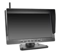 Rear View Camera 10 Inch Wireless Truck For DVR Monitor AHD 720P Definition Night Vision Reverse Backup Recorder Wifi Camera For Bus Car(4 Camera add 64G)