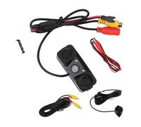 Rear View Camera 3 In 1 LED Light Universal Car Accessories Reversing Radar Sensor Detector DC 12V Night Vision Rear View Camera