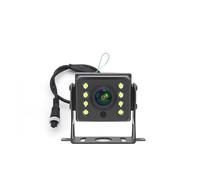 Rear View Camera 4K Reverse 8 LED Anti Fog IR Night Vision IP68 Car Truck Rear View Reverse Wired CCD Backup Camera Universal 12V-24V Reversing Camera(BUS-8LED-4PIN)