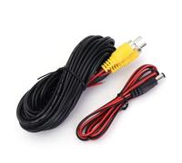 Rear View Camera 6m Reverse Camera Cable RCA Extension Backup Monitor Installation With Detection 6V Power Car Rear Camera