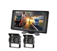 Rear View Camera AHD Reversing Rear View Camera Kit,9 Inch Split DVR Recorder Monitor With 1080P AHD Rear View Backup Camera For Truck RV Backup Camera(2-20m)