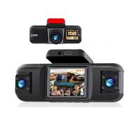 Rear View Camera Backup 4 Channel 1080P Dash Cam Front And Rear Inside Left Right 2” Front And Rear Dash Camera For Cars Car Camera