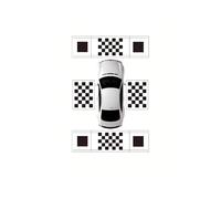 Rear View Camera Backup Car Mats 2D 3D Cloth Blanket For 360 Camera Automotive Calibrate Fabric Manual Automatic Splicing Debugging High Precision