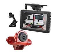 Rear View Camera Backup Hd Third Brake Light Wireless Reverse Rear Camera Display Kit With 5-inch HD Display For Transport For Vauxhall For Opel For Vivaro