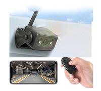 Rear View Camera Backup WiFi Rear View Camera For Car Monitoring Remote Control Wireless Type-C Solar Magnetic Night Vision Record Bus Truck
