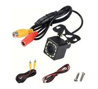 Rear View Camera Car Rear View Camera Parking Assistant Backup Reverse Fits for RCA Cable Pickups SUV Vehicles(QD-18.5DK)(QD-12LED)