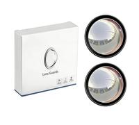 Rear View Camera Cover - Anti-Glare Self-Adhesive Protective Film | 2-Piece Rear View Camera Protection for Saloons, SUVs, Vans, Cars, Trucks, Trailers - for Driving, Parking, Towing