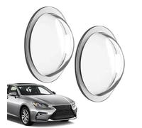 Rear View Camera Cover, Self-Adhesive Camera Protection, 2-Piece Rain Cover for Reversing Camera, for Vehicles, SUVs & Vans in Outdoor Use
