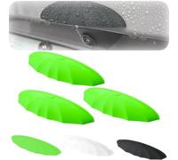 Rear View Camera Cover, Silicone Upgraded Anti-Rain Protective Car Rear Rearview Mirror Backup Back up Camera Rain Cover Protection Shield Accessories Modification for Vehicle Cars(3pcs-Green)