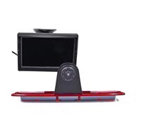 Rear View Camera For Benz W906 For Sprinter 1500 2500 324H 524H Car CCD HD Rear View Brake Light Camera +5 Inch Display Monitor Back Reverse Camera