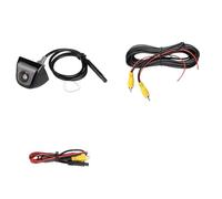 Rear View Camera HD AHD 1280x720P Vehicle Dynamic Trajectory Fisheye Lens Car Rear View Reverse Backup Camera Night Vision Waterproof Reversing Camera(TAHD818-Black)