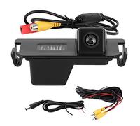 Rear View Camera HD CCD Digital Backup Camera with 170° Wide Angle Night Vision Reverse Parking Aid for I30 Soul ABS Black 3.0 x 1.5 x 3.8in