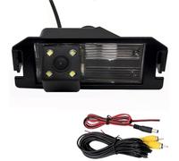 Rear View Camera Replacement for Kia For Soul For Pride For Morning AHD Fisheye Dynamic Trajectory Car Rear View Camera Back Up Camera(CVBS 4LED Wire,Dynamic)(Dynamic/CVBS 4LED Wire)