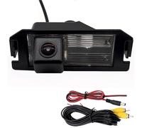 Rear View Camera Replacement for Kia For Soul For Pride For Morning AHD Fisheye Dynamic Trajectory Car Rear View Camera Back Up Camera(CVBS 4LED Wire,Dynamic)(Fixed/AHD Wire)