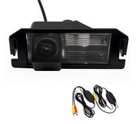 Rear View Camera Replacement for Kia For Soul For Pride For Morning AHD Fisheye Dynamic Trajectory Car Rear View Camera Back Up Camera(CVBS 4LED Wire,Dynamic)(Dynamic/CVBS FisheyeWireless)