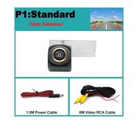 Rear View Camera Vehicle Back Up Camera For Peugeot 3008 II 3008 I 2008 2009 2010-2018 CCD Full HD Night Vision Car Reversing Rear View Camera Waterproof Car Backup Camera(YELLOW CAM)