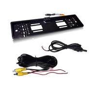 Rear View Camera Waterproof European License Plate Frame Rear View Camera Auto Car Reverse Backup Parking Rearview Camera Night Vision 170 Degree Reverse Camera