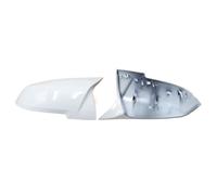 Rear View Cap For BMW 1 2 3 3GT 4 For X1 E84 For M2 I3 Series F20 F21 F22 F23 F30 F31 F32 F33 F34 F80 2x White Mirror Cover Black Mirror Cover Overlay Door Wing Mirror Cover(Bright White)