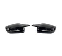 Rear View Cap For BMW 2 3 4 5 7 Series G20 G21 G28 G22 G11 G12 G42 G30 G38 For M4 Style Bright Black Side Wing Rearview Mirror Cover Caps LHD RHD Side Door Mirror Cover Cap(Right hand drive)