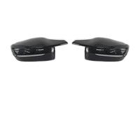 Rear View Cap For BMW 3 4 5 7 8 Series G20 G21 G30 G38 G22 G23 G11 G12 G15 G16 Mirror Cover M Style Car Side Rearview Mirror Cover Cap LHD RHD Door Wing Mirror Cover(RHD-Carbon Pattern)