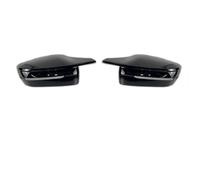 Rear View Cap For BMW 3 4 5 7 8 Series G20 G21 G30 G38 G22 G23 G11 G12 G15 G16 Mirror Cover M Style Car Side Rearview Mirror Cover Cap LHD RHD Door Wing Mirror Cover(LHD-Black)