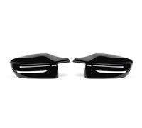 Rear View Cap For BMW 3 5 7 8 Series G20 G21 G28 320d 330e 330i G30 G38 G11 G12 G15 G16 Car Side Wing Mirror Cover Rear View Caps Door Wing Mirror Cover(RHD-Bright black)