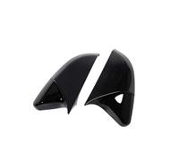 Rear View Cap For Civic 10th 2016 2017 2018 2019 2020 Rearview Side Mirror Cover Wing Cap Exterior Door Rear View Case Trim Carbon Fiber Door Wing Mirror Cover(Gloss Black)