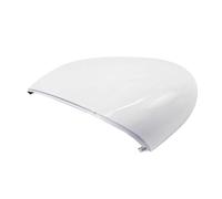 Rear View Cap For F&iesta 2008-2017 2016 2015 2014 2013 2012 2011 Car Left Right Rearview Side View Mirror Replacement Cover Caps Case Shell White Wing Door Mirror Cover(Left)