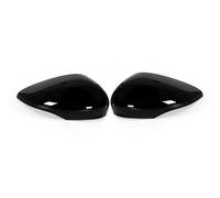 Rear View Cap For Fiesta MK7 2009-2017 Rearview Mirror Cover 6 Color Side Wing Trim Clip-on Decor Cap Car Refit Accessories(Glossy Black 1 Pair)
