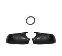 Rear View Cap For Mazda 3 6 2004 2005 2006 2007 2008 ABS Chrome Car Side Door Rearview Mirror Protect Frame Cover Trim Exterior Assessries Door Wing Mirror Cover(Carbon fiber pattern)