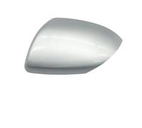 Rear View Cap For Mazda 3 For Axela BL 2009 2010 2011 2012 2013 Rearview Mirror Cover Shell Housing Wing Side Mirror Cap Lid Auto Parts Painted Door Wing Mirror Cover(Silver LH)