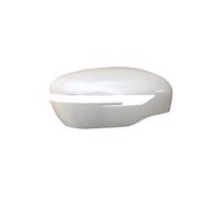 Rear View Cap For Nissan For X-Trail For XTrail T32 2014-2020 Exterior Rearview Side Mirror Cover Cap Lid House White Black Door Wing Mirror Cover(Pearl white right)