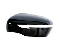 Rear View Cap For Nissan For X-Trail For XTrail T32 2014-2020 Exterior Rearview Side Mirror Cover Cap Lid House White Black Door Wing Mirror Cover(Black left)
