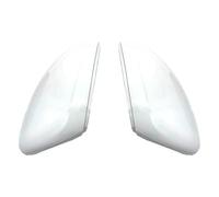 Rear View Cap For Peugeot 208 2008 2012-2018 For Citroen For C3 2016 To 2020 Car Replacement Rearview Side Mirror Cover Wing Cap Exterior Case Trim Door Wing Mirror Cover(White)