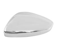 Rear View Cap For Peugeot 208 2008 2012-2019 For Citroen For C3 2016-2020 Chrome Silver/Black Side Door Wing Rearview Mirror Cap Cover Replacement Door Wing Mirror Cover(Chrome Left)