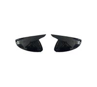 Rear View Cap For Peugeot 208 GT For Line E208 P21 MK2 2020 2021 2022 2023 Exterior Rearview Mirror Cover Pasting ABS Rearview Mirror Housing Door Wing Mirror Cover(Nj208801)
